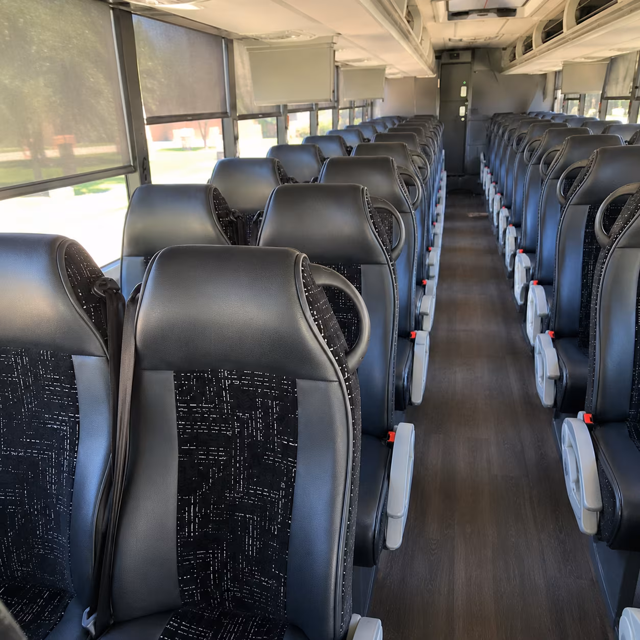 austin bus rental service area