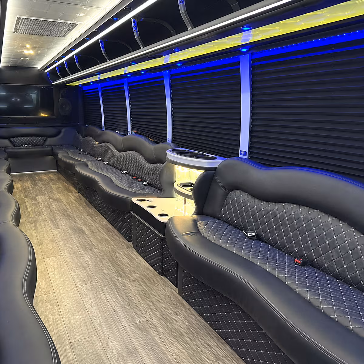 austin party bus rentals inside